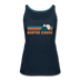 Beaver Creek, Colorado Women’s Tank Top - Retro Mountain Women’s Beaver Creek Tank Top - deep navy