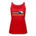 California Women’s Tank Top - Retro Mountain Women’s California Tank Top - red