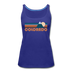 Colorado Women’s Tank Top - Retro Mountain Women’s Colorado Tank Top - royal blue