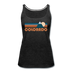 Colorado Women’s Tank Top - Retro Mountain Women’s Colorado Tank Top - charcoal gray