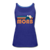 Moab, Utah Women’s Tank Top - Retro Mountain Women’s Moab Tank Top - royal blue