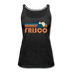 Frisco, Colorado Women’s Tank Top - Retro Mountain Women’s Frisco Tank Top - charcoal gray