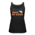 Mount Hood, Oregon Women’s Tank Top - Retro Mountain Women’s Mount Hood Tank Top - black