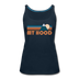 Mount Hood, Oregon Women’s Tank Top - Retro Mountain Women’s Mount Hood Tank Top - deep navy
