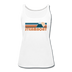 Steamboat, Colorado Women’s Tank Top - Retro Mountain Women’s Steamboat Tank Top - white