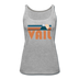 Vail, Colorado Women’s Tank Top - Retro Mountain Women’s Vail Tank Top - heather gray