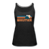 Whistler, Canada Women’s Tank Top - Retro Mountain Women’s Whistler Tank Top - black
