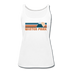 Winter Park, Colorado Women’s Tank Top - Retro Mountain Women’s Winter Park Tank Top - white