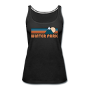 Winter Park, Colorado Women’s Tank Top - Retro Mountain Women’s Winter Park Tank Top - black