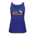 Winter Park, Colorado Women’s Tank Top - Retro Mountain Women’s Winter Park Tank Top - royal blue