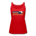 Winter Park, Colorado Women’s Tank Top - Retro Mountain Women’s Winter Park Tank Top - red