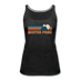 Winter Park, Colorado Women’s Tank Top - Retro Mountain Women’s Winter Park Tank Top - charcoal gray