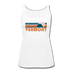 Vermont Women’s Tank Top - Retro Mountain Women’s Vermont Tank Top - white
