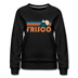Frisco, Colorado Women’s Sweatshirt - Retro Mountain Women’s Frisco Crewneck Sweatshirt - black
