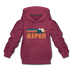 Aspen, Colorado Youth Hoodie - Retro Mountain Youth Aspen Hooded Sweatshirt - burgundy