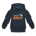 Banff, Canada Youth Hoodie - Retro Mountain Youth Banff Hooded Sweatshirt - navy