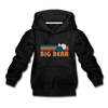 Big Bear, California Youth Hoodie - Retro Mountain Youth Big Bear Hooded Sweatshirt