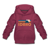 Idaho Youth Hoodie - Retro Mountain Youth Idaho Hooded Sweatshirt