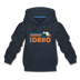 Idaho Youth Hoodie - Retro Mountain Youth Idaho Hooded Sweatshirt - navy