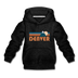 Denver, Colorado Youth Hoodie - Retro Mountain Youth Denver Hooded Sweatshirt - charcoal gray