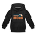 Moab, Utah Youth Hoodie - Retro Mountain Youth Moab Hooded Sweatshirt - black