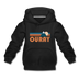 Ouray, Colorado Youth Hoodie - Retro Mountain Youth Ouray Hooded Sweatshirt - black