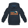 Salida, Colorado Youth Hoodie - Retro Mountain Youth Salida Hooded Sweatshirt