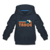Tahoe, California Youth Hoodie - Retro Mountain Youth Tahoe Hooded Sweatshirt - navy