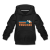 Truckee, California Youth Hoodie - Retro Mountain Youth Truckee Hooded Sweatshirt