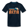 Alta, Utah Youth T-Shirt - Retro Mountain Youth Alta Tee