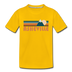Asheville, North Carolina Youth T-Shirt - Retro Mountain Youth Asheville Tee - sun yellow