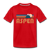 Aspen, Colorado Youth T-Shirt - Retro Mountain Youth Aspen Tee - red