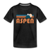 Aspen, Colorado Youth T-Shirt - Retro Mountain Youth Aspen Tee - charcoal gray