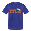 Big Bear, California Youth T-Shirt - Retro Mountain Youth Big Bear Tee