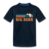 Big Bear, California Youth T-Shirt - Retro Mountain Youth Big Bear Tee