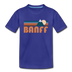 Banff, Canada Youth T-Shirt - Retro Mountain Youth Banff Tee - royal blue