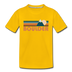 Boulder, Colorado Youth T-Shirt - Retro Mountain Youth Boulder Tee - sun yellow