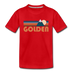 Golden, Colorado Youth T-Shirt - Retro Mountain Youth Golden Tee - red