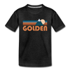 Golden, Colorado Youth T-Shirt - Retro Mountain Youth Golden Tee