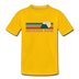 Jackson Hole, Wyoming Youth T-Shirt - Retro Mountain Youth Jackson Hole Tee - sun yellow