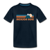 Jackson Hole, Wyoming Youth T-Shirt - Retro Mountain Youth Jackson Hole Tee - deep navy