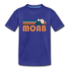 Moab, Utah Youth T-Shirt - Retro Mountain Youth Moab Tee
