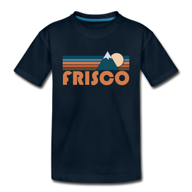 Frisco, Colorado Youth T-Shirt - Retro Mountain Youth Frisco Tee
