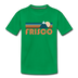 Frisco, Colorado Youth T-Shirt - Retro Mountain Youth Frisco Tee - kelly green