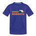 Mammoth, California Youth T-Shirt - Retro Mountain Youth Mammoth Tee - royal blue
