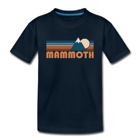 Mammoth, California Youth T-Shirt - Retro Mountain Youth Mammoth Tee