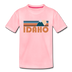 Idaho Youth T-Shirt - Retro Mountain Youth Idaho Tee - pink