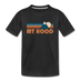 Mount Hood, Oregon Youth T-Shirt - Retro Mountain Youth Mount Hood Tee - black
