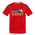 Ouray, Colorado Youth T-Shirt - Retro Mountain Youth Ouray Tee - red