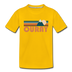 Ouray, Colorado Youth T-Shirt - Retro Mountain Youth Ouray Tee - sun yellow